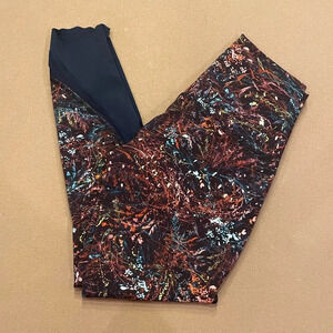 Lululemon Wunder Under Scalloped Crop Leggings Size 4